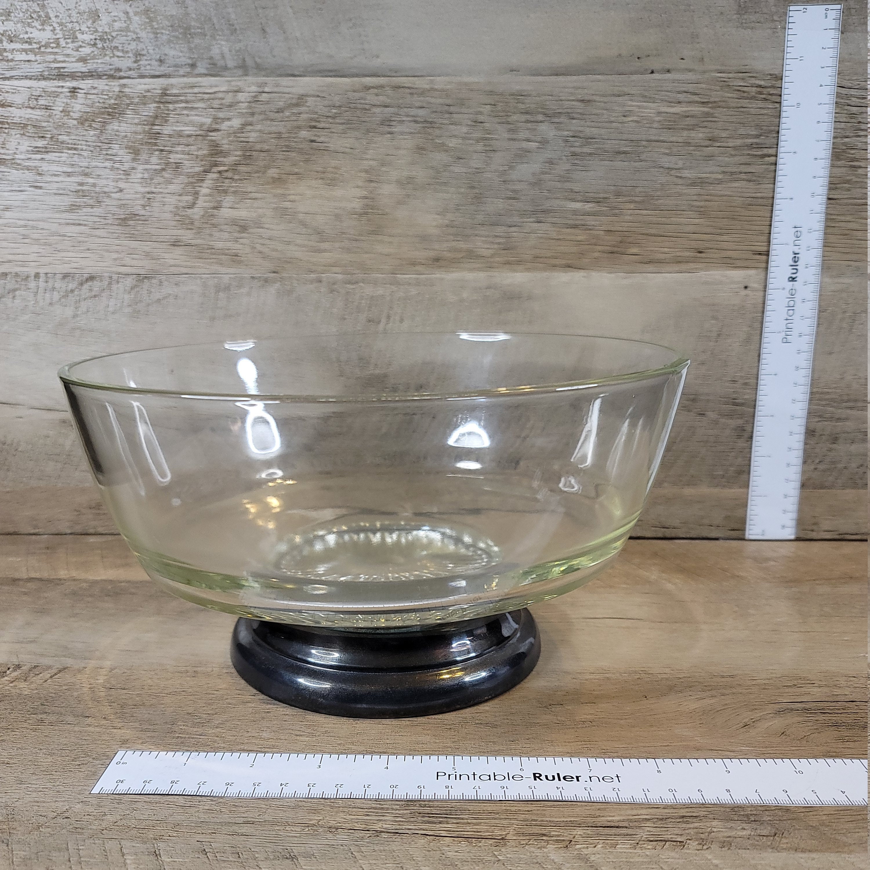 vintage glass bowl etsy