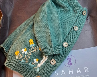 Strickjacke für Babys