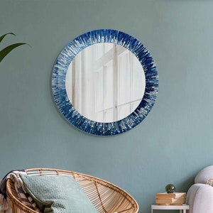 Mirror Wall Decor, Mirror for Bathroom, Entryway Hallway Mirror, Luxury Home Decor, Living Room Mirror, Decorative Mirror on Tempered Glass