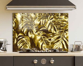 Painel backsplash de fogão de vidro temperado, tampa traseira do fogão, decoração de cozinha, tampa superior do fogão, azulejo backsplash de cozinha, tábua de cortar e macarrão