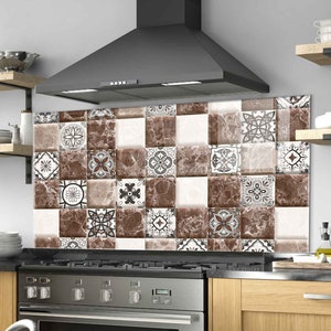 Kitchen Backsplash, Stove Back Cover, Tempered Glass Stove Backsplash, Kitchen Decor, Stove Top Cover, Housewarming Gift, Cutting Board