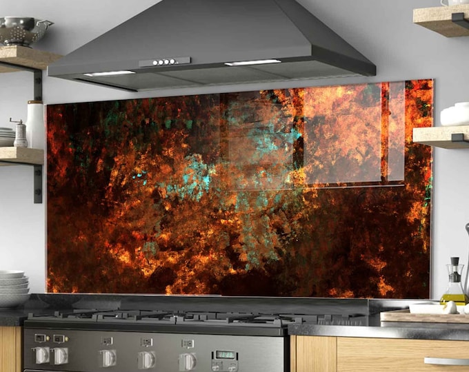 Glass Stove Backsplash Panel, Kitchen Backsplash Tile, Chopping Board ...