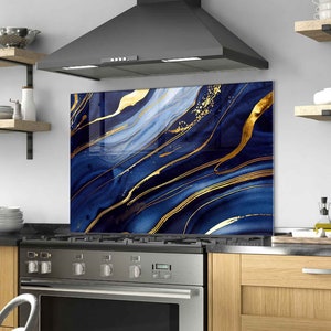 Dosseret de cuisine en verre trempé, couverture arrière de cuisinière, décoration murale de cuisine, couverture supérieure de cuisinière, planche à découper, planche à nouilles, planche à découper