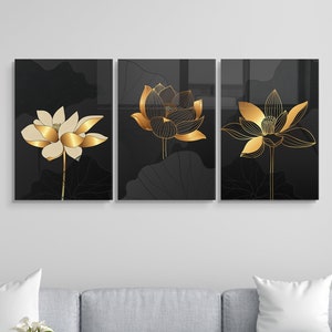 Tempered Glass Wall Art, Home Decor Wall Art, Wall Decor Living Room Modern, Extra Large Wall Art, Decor for Bedroom, Housewarming Gift