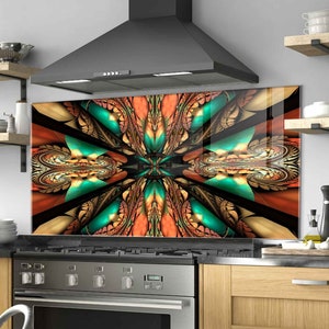Tempered Glass Stove Backsplash Panel, Stove Back Cover, Kitchen Decor, Stove Top Cover, Kitchen Backsplash Tile, Chopping and Noodle Board