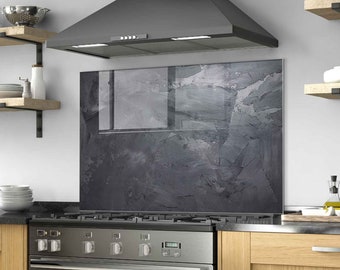 Tempered Glass Stove Backsplash Panel, Stove Back Cover, Kitchen Decor, Stove Top Cover, Kitchen Backsplash Tile, Chopping and Noodle Board