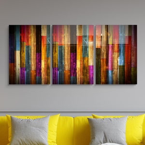 Tempered Glass Wall Art, Home Decor Wall Art, Wall Decor Living Room Modern, Extra Large Wall Art, Decor for Bedroom, Wall Hangings