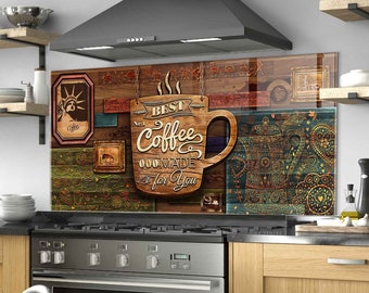 Tempered Glass Stove Backsplash Panel, Stove Back Cover, Kitchen Decor, Stove Top Cover, Kitchen Backsplash Tile, Chopping and Noodle Board