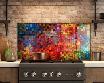 Kitchen Sink Splash Guard, Tempered Glass Kitchen Backsplash ... - Etsy