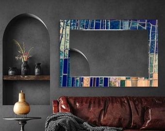 Tempered Glass Mirror, Luxury Home Wall Decor