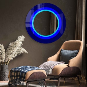 Mirror Wall Decor, Mirror for Bathroom, Entryway Hallway Mirror, Luxury Home Decor, Living Room Mirror, Decorative Mirror on Tempered Glass