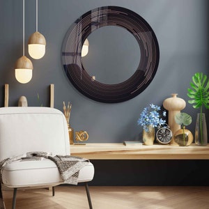 Mirror Wall Decor, Mirror for Bathroom, Entryway Hallway Mirror, Luxury Home Decor, Living Room Mirror, Decorative Mirror on Tempered Glass