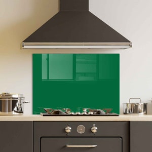 Panneau de dosseret de poêle en verre trempé, couverture arrière de cuisinière, décor de cuisine, couvercle de cuisinière, tuile de dosseret de cuisine, hachage et planche de nouilles