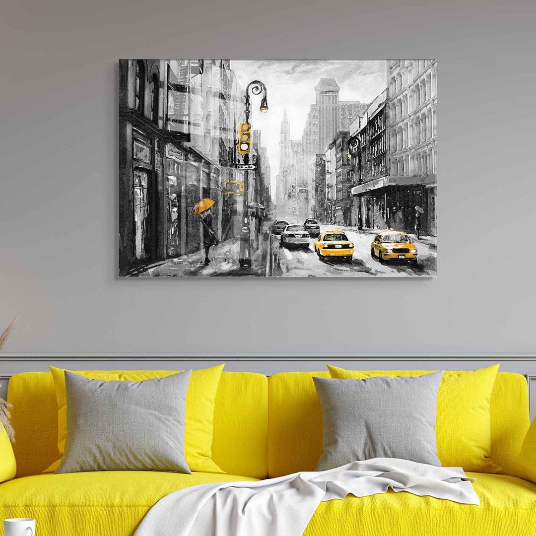 Tempered Glass Wall Art Extra Large Wall Decor Home Decor Etsy