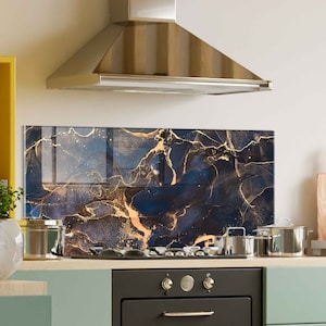 Panel kuchenny Backsplash, Panel kuchenny Backsplash ze szkła hartowanego, Osłona kuchenki, Dekoracja kuchenna, Osłona kuchenki, Płytka kuchenna Backsplash