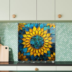 Glass Backsplash, Kitchen Sink Cover, Kitchen Sink Splash Guard, Splashback Tempered Glass Tile, Stove Back Cover, Cutting Board