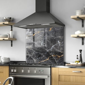 Glass Stove Backsplash Panel, Kitchen Backsplash Tile, Chopping Board, Backsplash Mural, Noodle Board, Kitchen Decor, Stove Back Cover