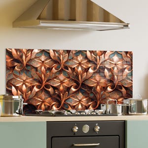Garde-boue pour évier de cuisine, Dosseret de cuisine en verre trempé, Couvercle d'évier de cuisine, Couvercle supérieur arrière de cuisinière, Crédence en carreau de verre, Planche à découper
