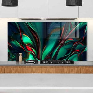 Kitchen Sink Cover, Tempered Glass Kitchen Backsplash, Kitchen Sink Splash Guard, Stove Back Top Cover, Splashback Glass Tile, Cutting Board