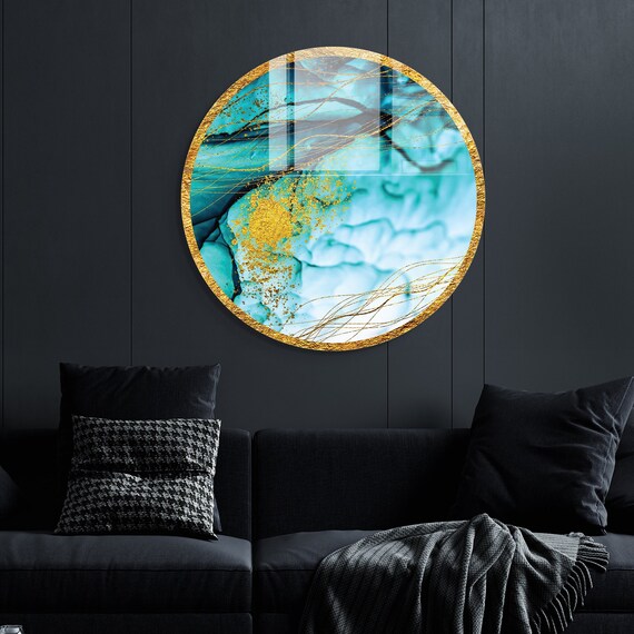 Decor Wall Art Original Wall Decor Living Room Modern Extra | Etsy