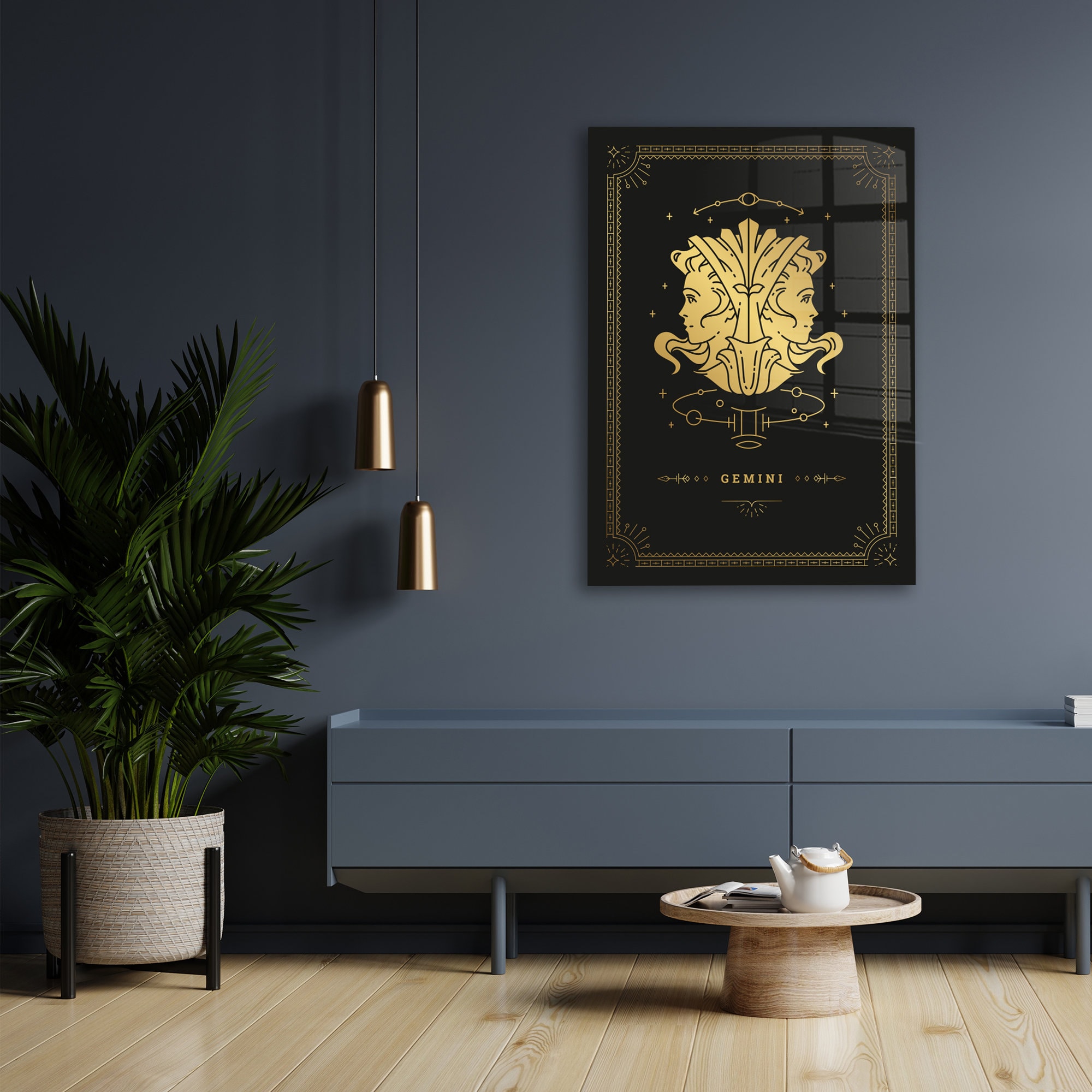 Astrology Zodiac Signs Star Signs Wall Decor Divination Etsy