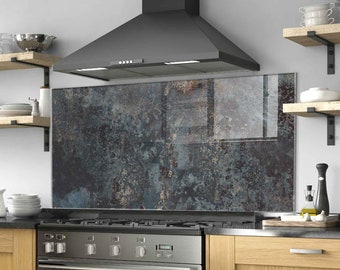 Tempered Glass Kitchen Backsplash-Kitchen Sink Cover-Kitchen Sink Splash Guard-Stove Back Top Cover-Splashback Glass Tile-Cutting Board