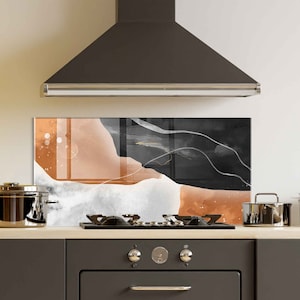 Kitchen Sink Cover, Tempered Glass Kitchen Backsplash, Kitchen Sink Splash Guard, Stove Back Top Cover, Splashback Glass Tile, Cutting Board