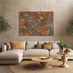 Tempered Glass Wall Art, Extra Large Wall Decor, Living Room Home Decor, Tempered Glass Painting, Decor for Bedroom