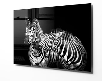 Vidrios Decorativos Caballo Naturaleza Animales Cuadro Sobre Vidrio