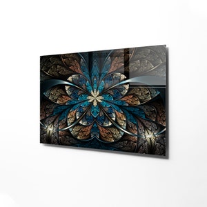Decor Wall Art Original, Wall Decor Living Room Modern, Extra Large Wall Art, Decor for Bedroom, Tempered Glass Wall Art, Wall Hangings
