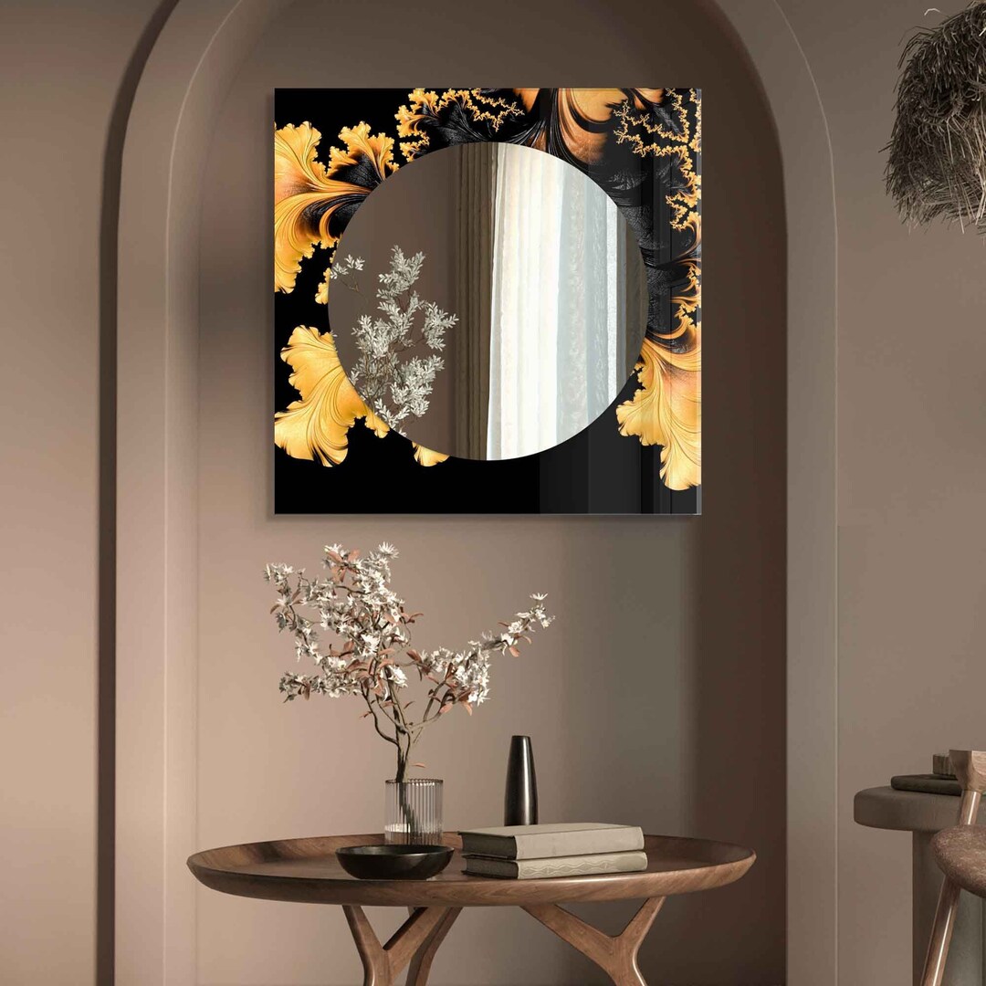 Aesthetic Mirror for Bathroom, Entryway Hallway Mirror Wall Decor ...