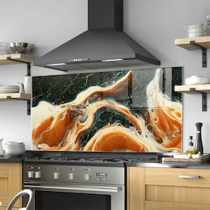 Kitchen Sink Cover, Tempered Glass Kitchen Backsplash, Kitchen Sink Splash Guard, Stove Back Top Cover, Splashback Glass Tile, Cutting Board