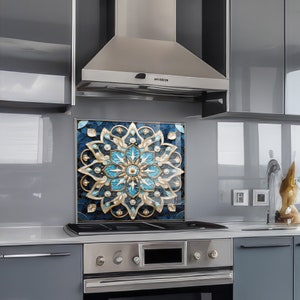 Splashback Tempered Glass Tile, Glass Backsplash, Kitchen Sink Cover, Kitchen Sink Splash Guard, Stove Back Cover, Cutting Board