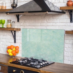 Tempered Glass Stove Backsplash Panel, Stove Back Cover, Kitchen Decor, Stove Top Cover, Kitchen Backsplash Tile, Chopping and Noodle Board