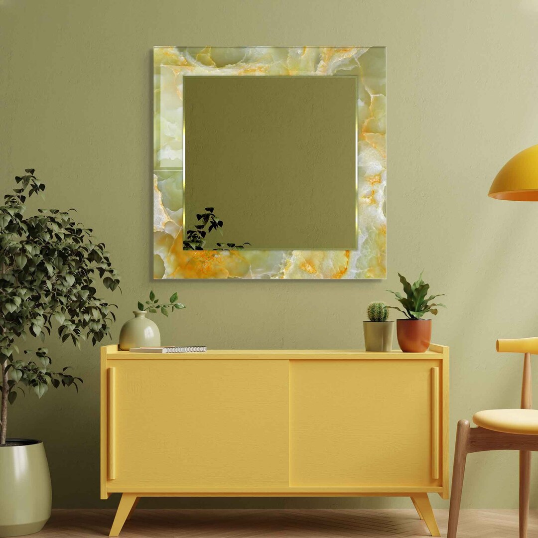 Mirror Wall Decor, Entryway Hallway Mirror, Mirror for Bathroom, Luxury