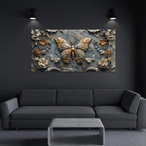 Tempered Glass Wall Art, Extra Large Wall Decor, Living Room Home Decor, Tempered Glass Painting, Decor for Bedroom