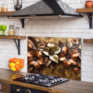 Garde-boue pour évier de cuisine, Dosseret de cuisine en verre trempé, Couvercle d'évier de cuisine, Couvercle supérieur arrière de cuisinière, Crédence en carreau de verre, Planche à découper