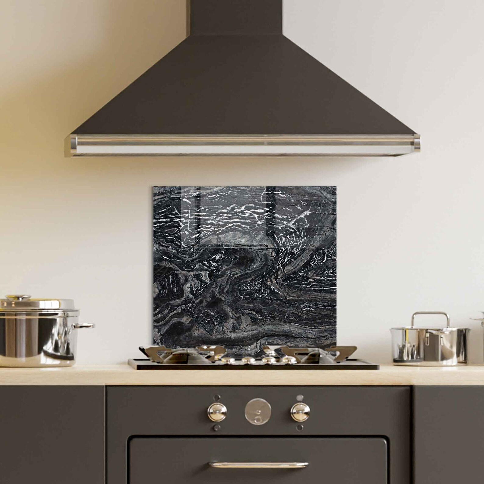 Tempered Glass Stove Backsplash Panel Stove Back Cover Etsy