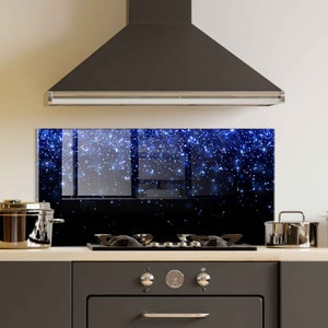 Dosseret de cuisine, dosseret de poêle en verre trempé, couvercle arrière de poêle, décoration de cuisine, couvercle de cuisinière, planche à découper et à nouilles
