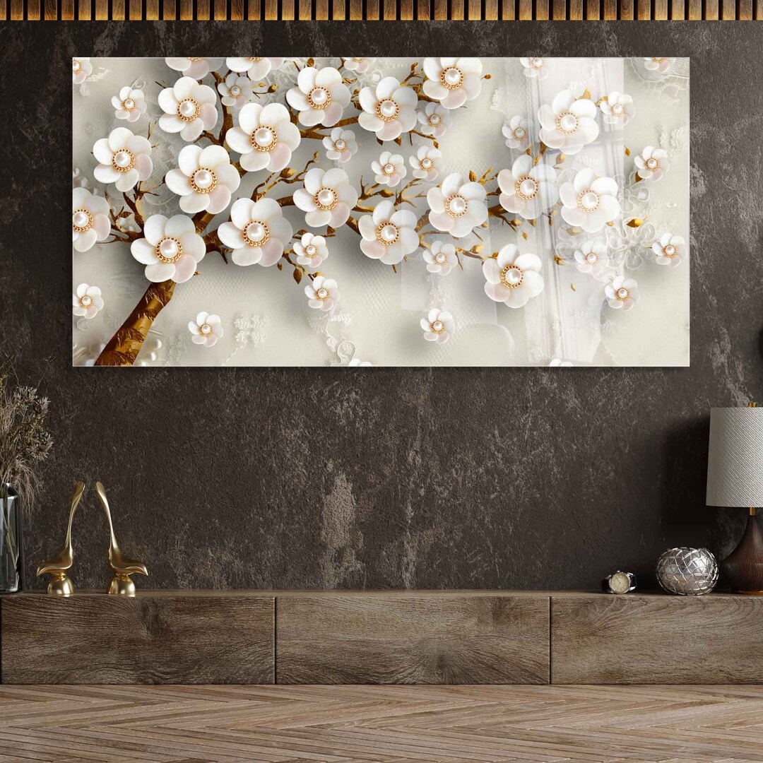 Tempered Glass Wall Art, Glass Painting Art, Home Wall Decor, Living Room Wall Art, Decor For Bedroom, Extra Large Wall Art, Wall Hanging