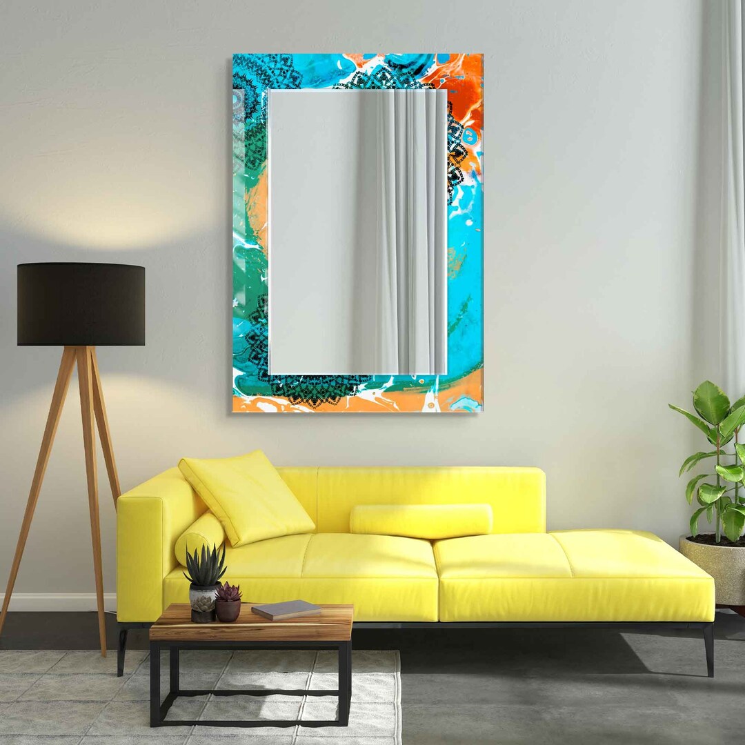 Mirror Wall Decor, Mirror for Bathroom, Entryway Hallway Mirror, Luxury