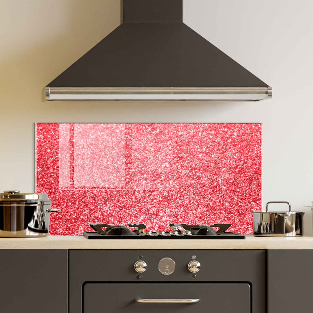 Kitchen Backsplash, Stove Back Cover, Tempered Glass Wall Art, Stove Top Cover for Gas, Kitchen
