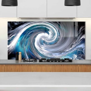 Kitchen Sink Cover, Tempered Glass Kitchen Backsplash, Kitchen Sink Splash Guard, Stove Back Top Cover, Splashback Glass Tile, Cutting Board