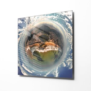 Nature Wall Art, Tempered Glass Wall Art, Living Room Wall Decor, Housewarming Gift, Home Decor, Office Wall Hangings, Bedroom Decor