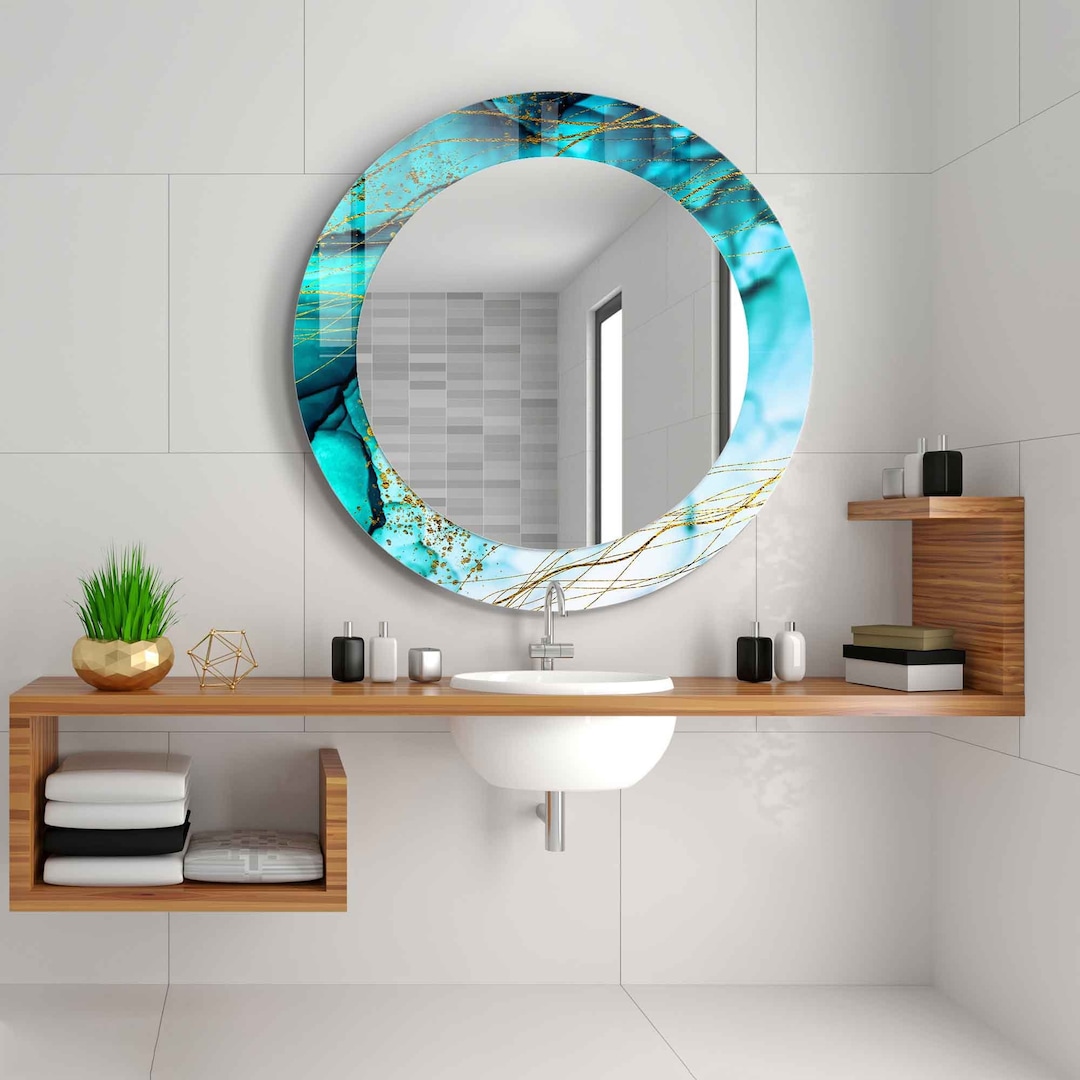 Aesthetic Mirror for Bathroom, Entryway Hallway Mirror, Luxury Home ...