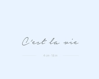 French Quote Tattoos  Etsy