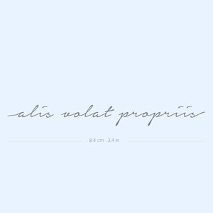 Buy Alis Volat Propriis Online In India - Etsy India