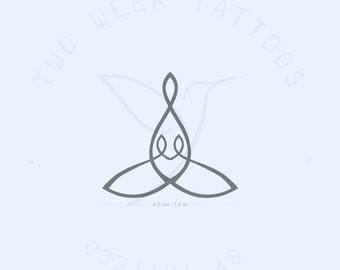 Mother & Children Symbol Semi-Permanent 2-Week Tattoo (Set of 2)