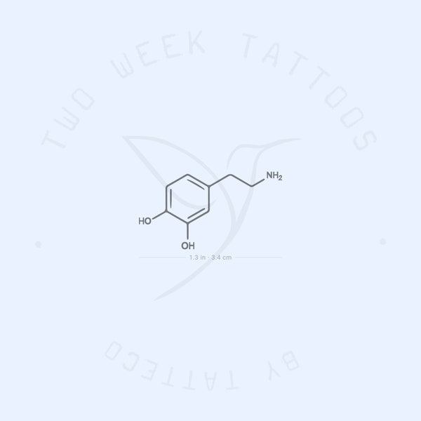 Dopamine Semi-Permanent Tattoo (Set of 2)