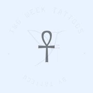 Ankh Semi-Permanent Tattoo (Set of 2)